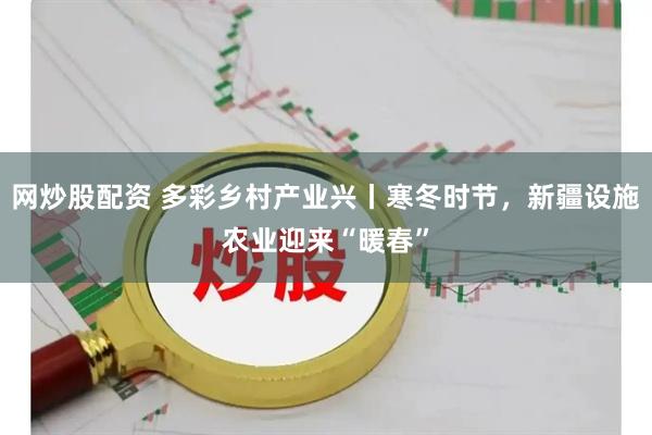 网炒股配资 多彩乡村产业兴丨寒冬时节，新疆设施农业迎来“暖春”